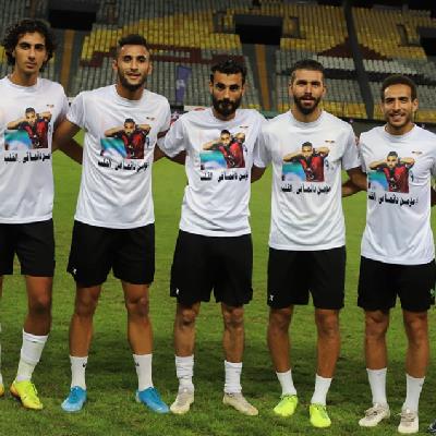 لاعبو الاتحاد السكندري يدعمون مؤمن زكريا قبل مواجهة الأهلي